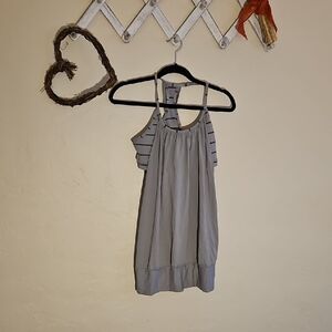 🍋Lululemon No Limits Grey Tank Top with built-in Sports Bra🍋